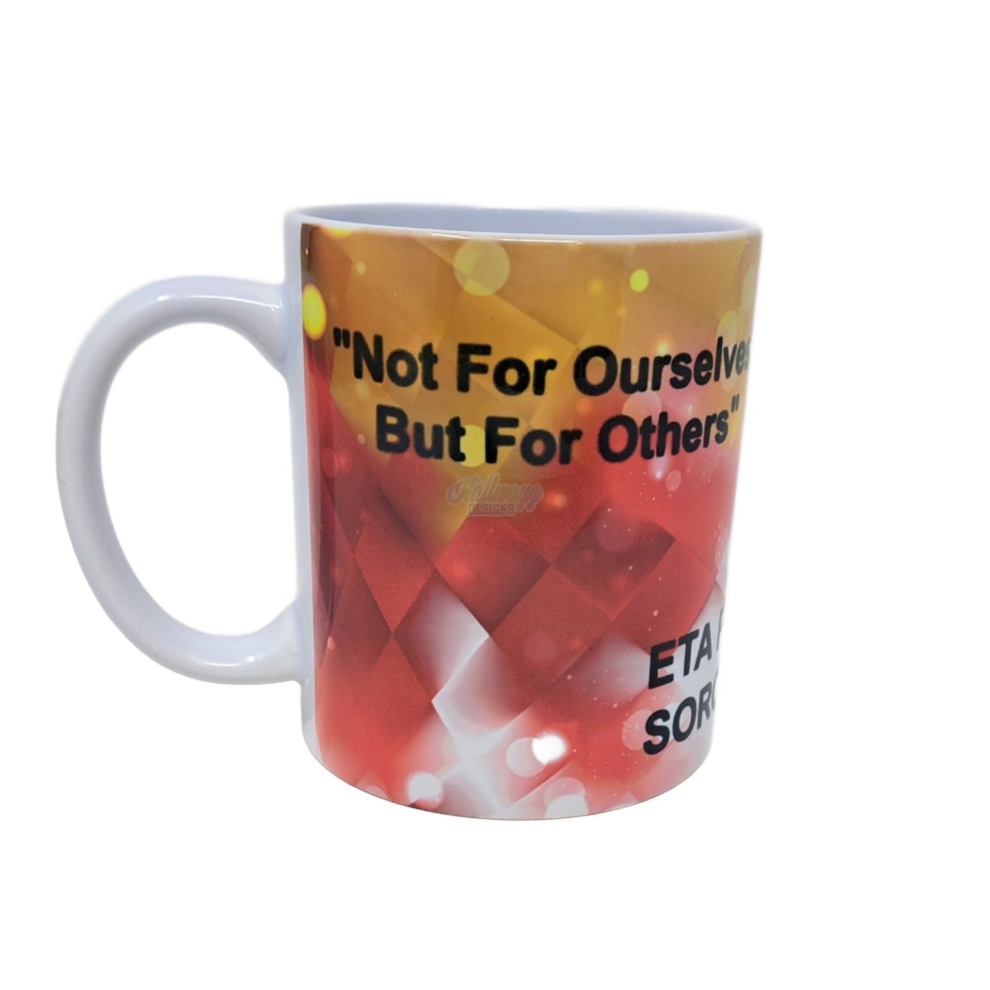 Eta Phi Beta Sorority Coffee Cup