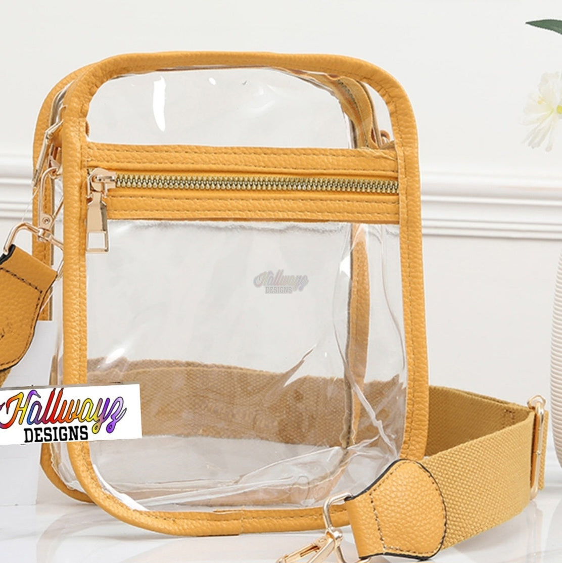 Clear Mini Crossover Bag
