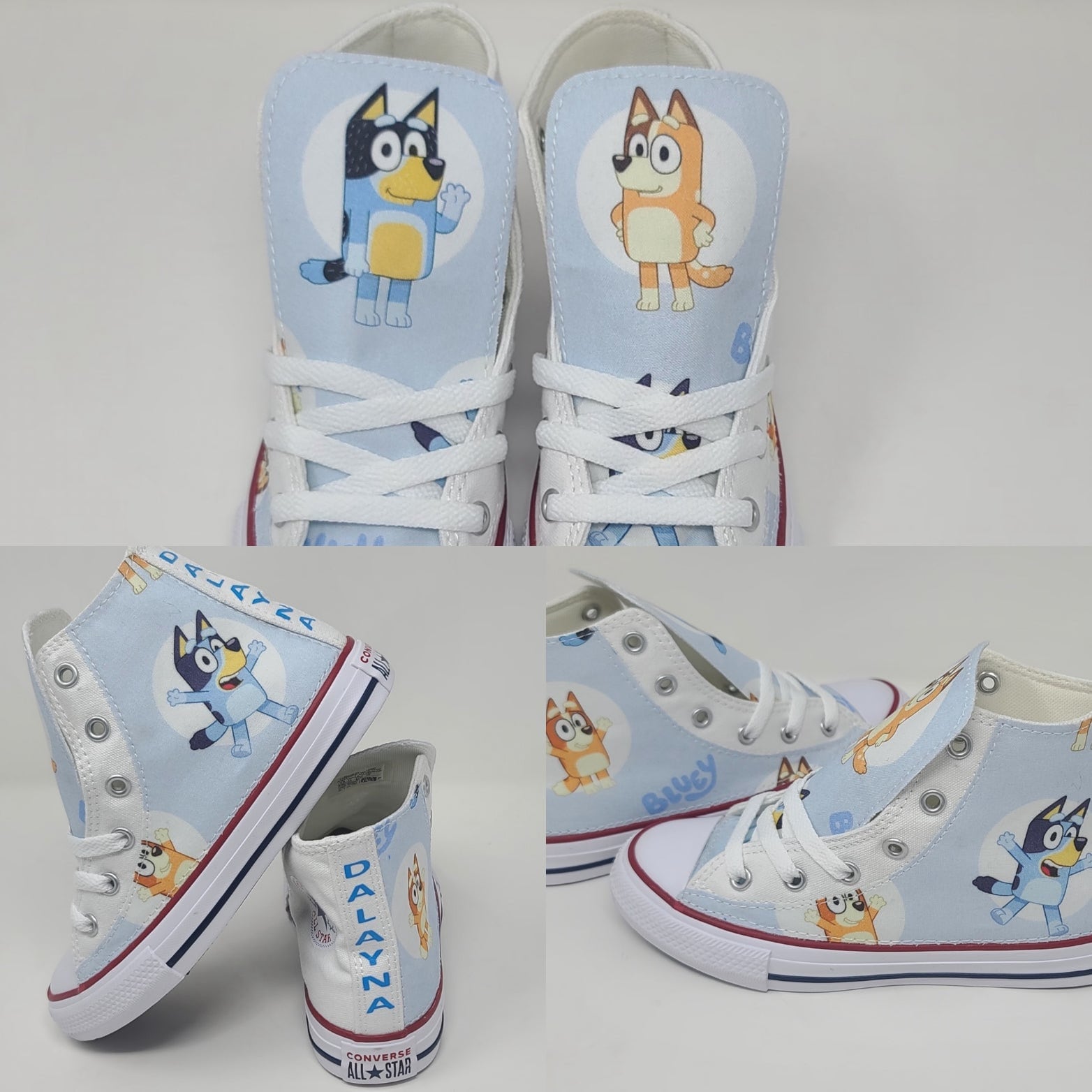 Bluey Converse Shoes