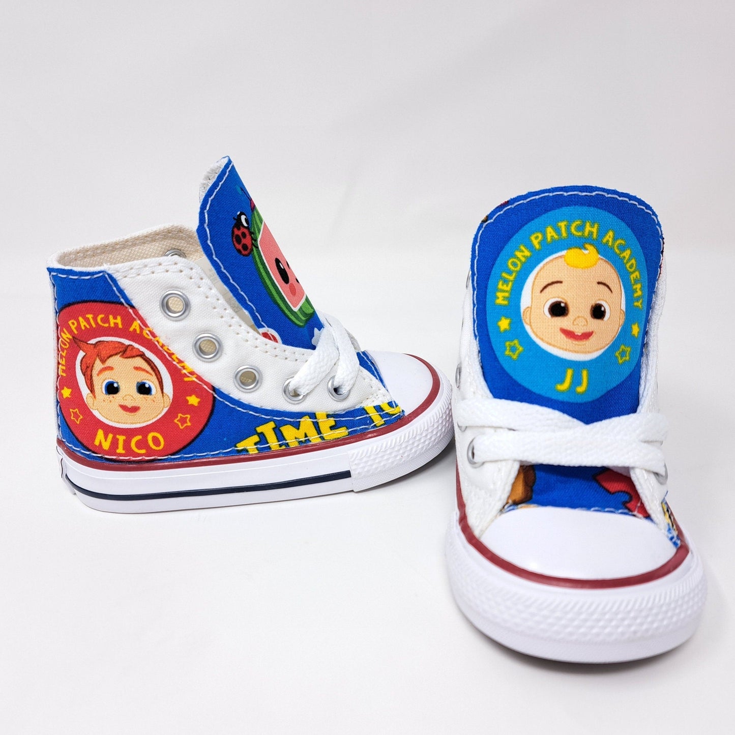 Cocomelon Converse Shoes First Birthday Sneaker by Hallwayz Designs