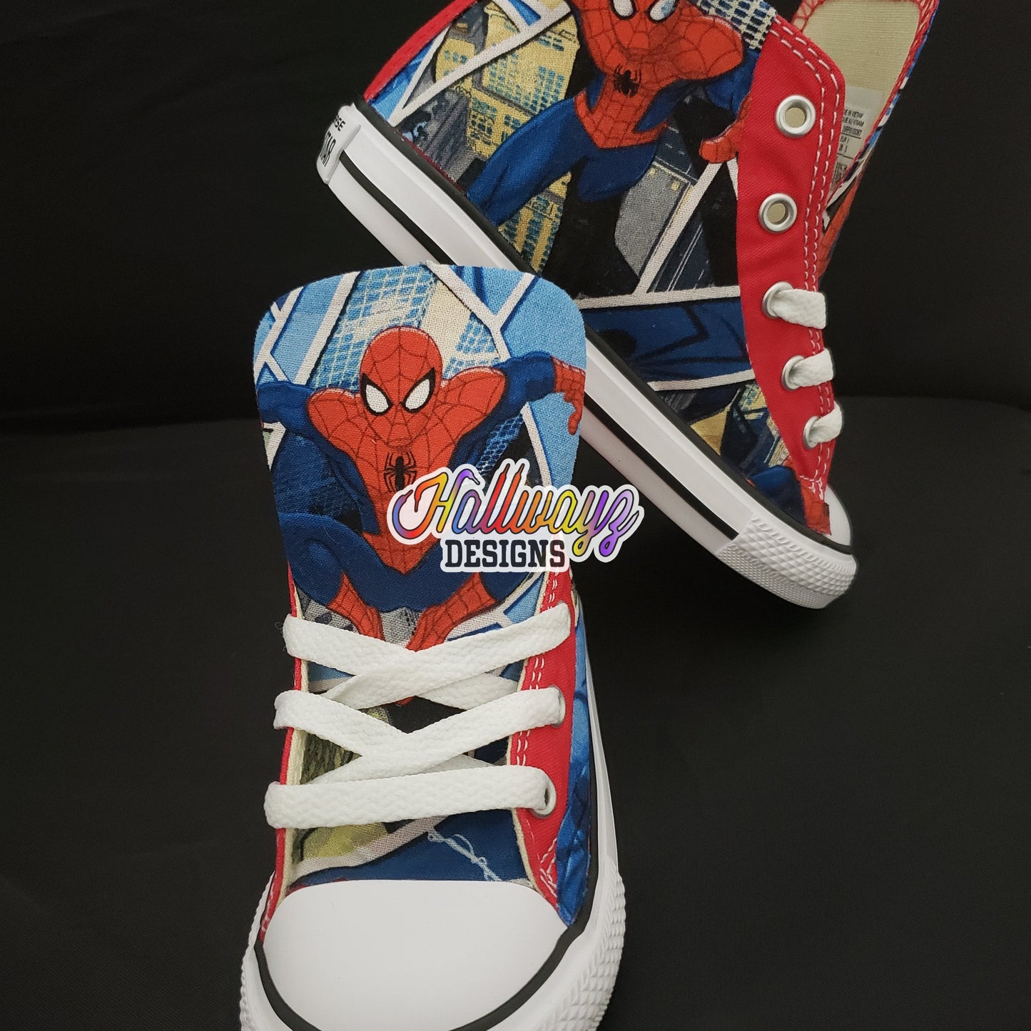 Spiderman Converse shoes