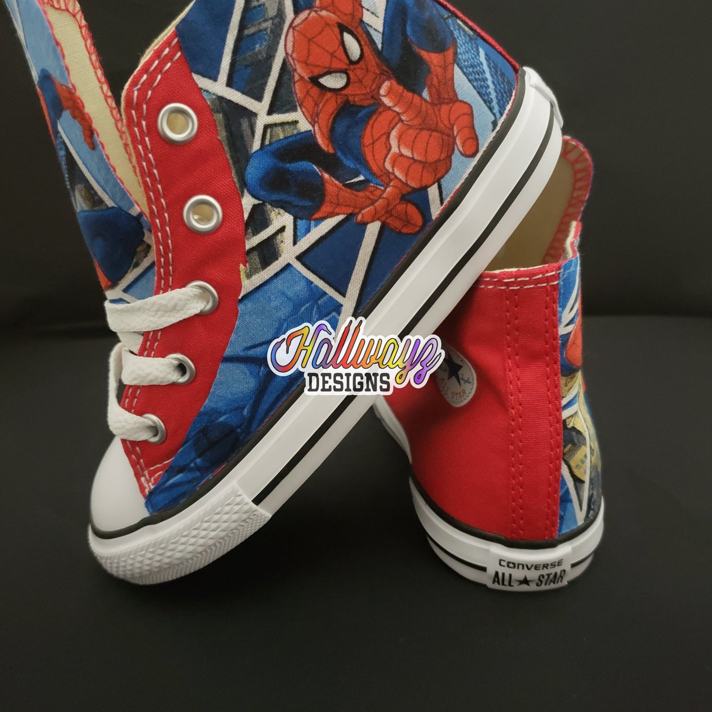 Spiderman Converse shoes