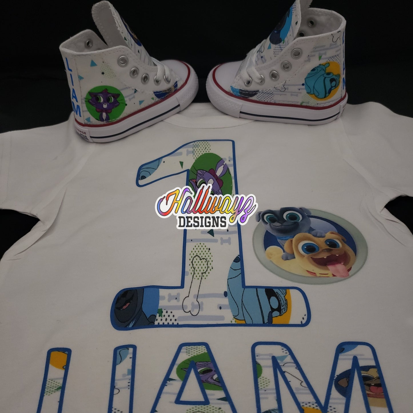 Puppy dog pal Converse shoes