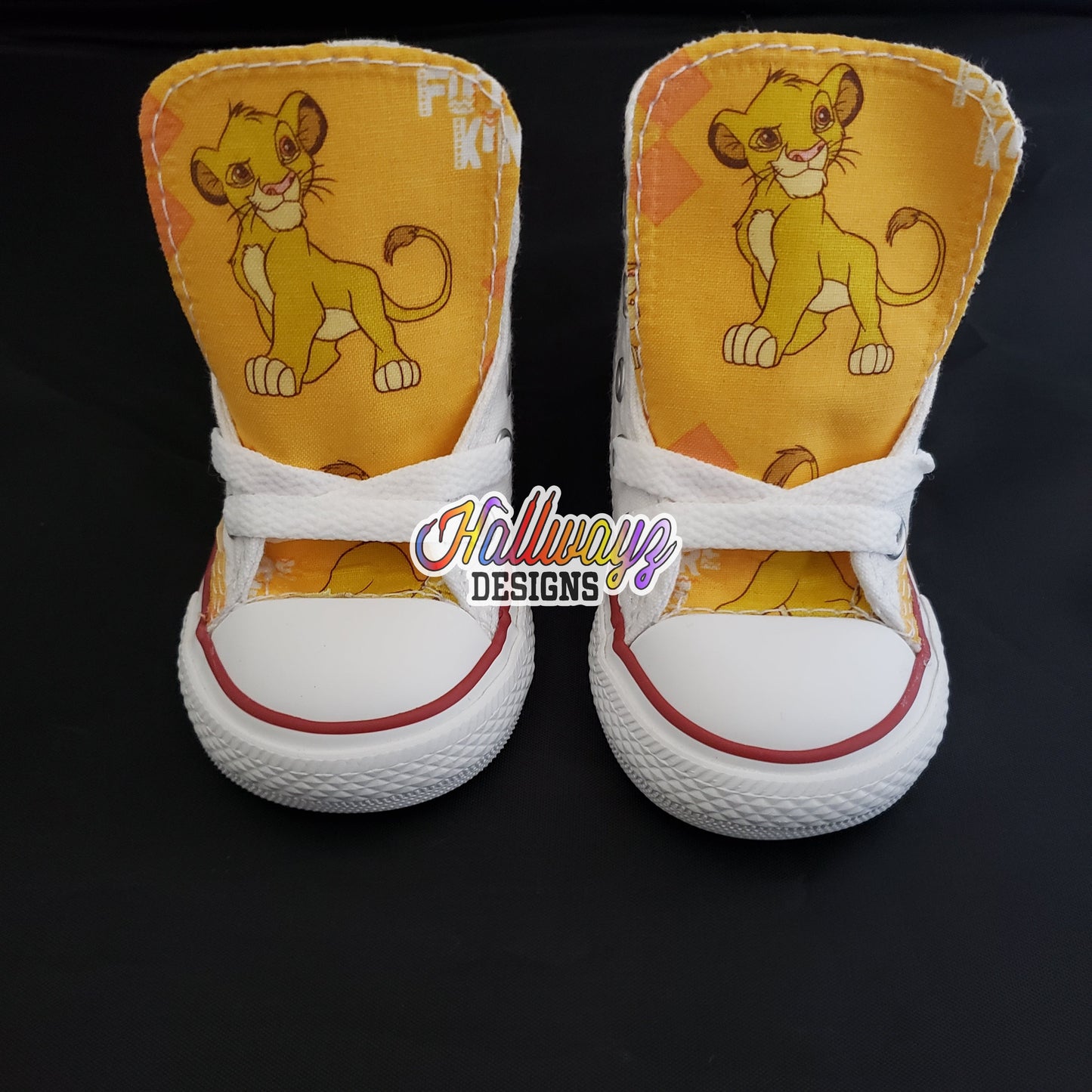 Lion King Simba Converse shoes