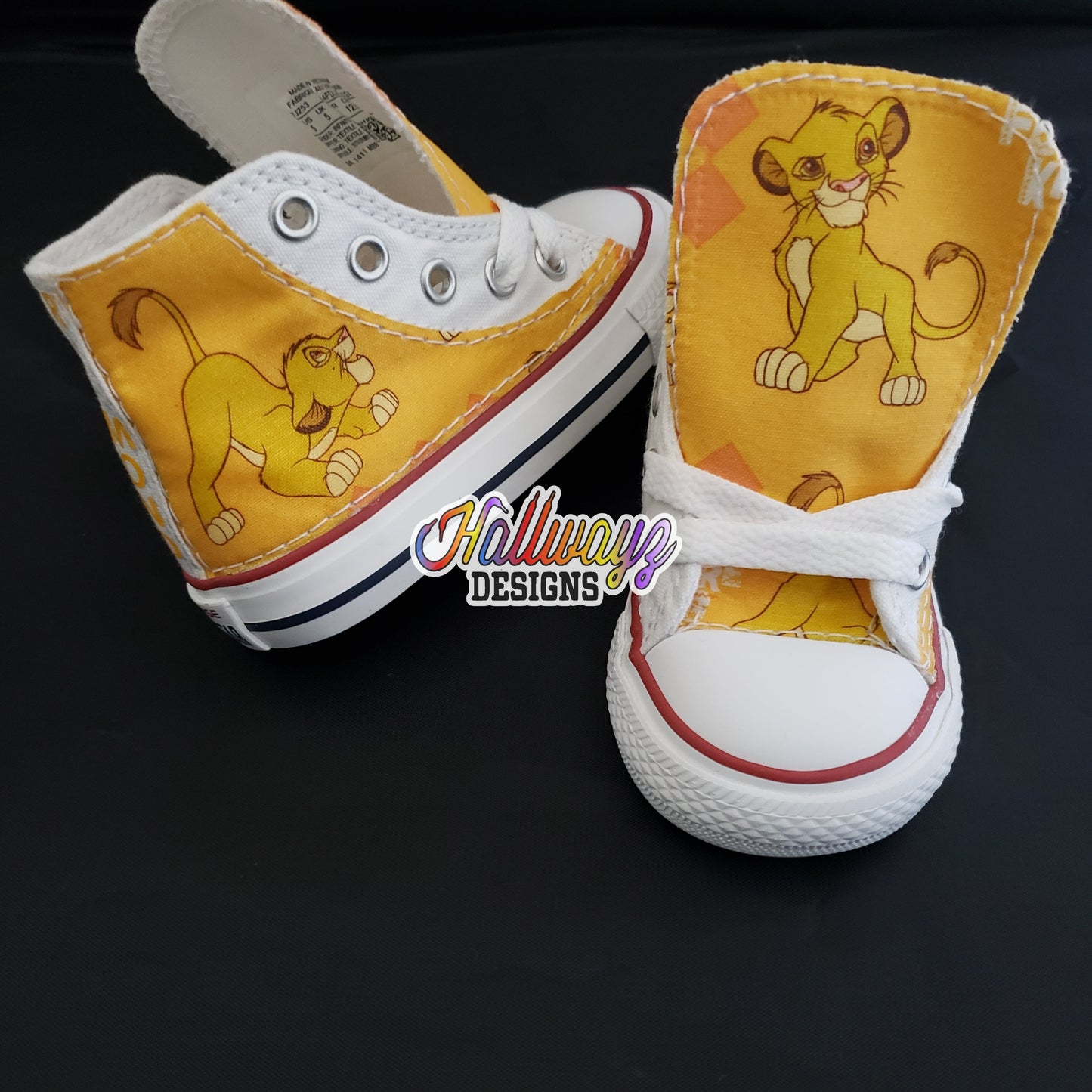 Lion King Simba Converse shoes