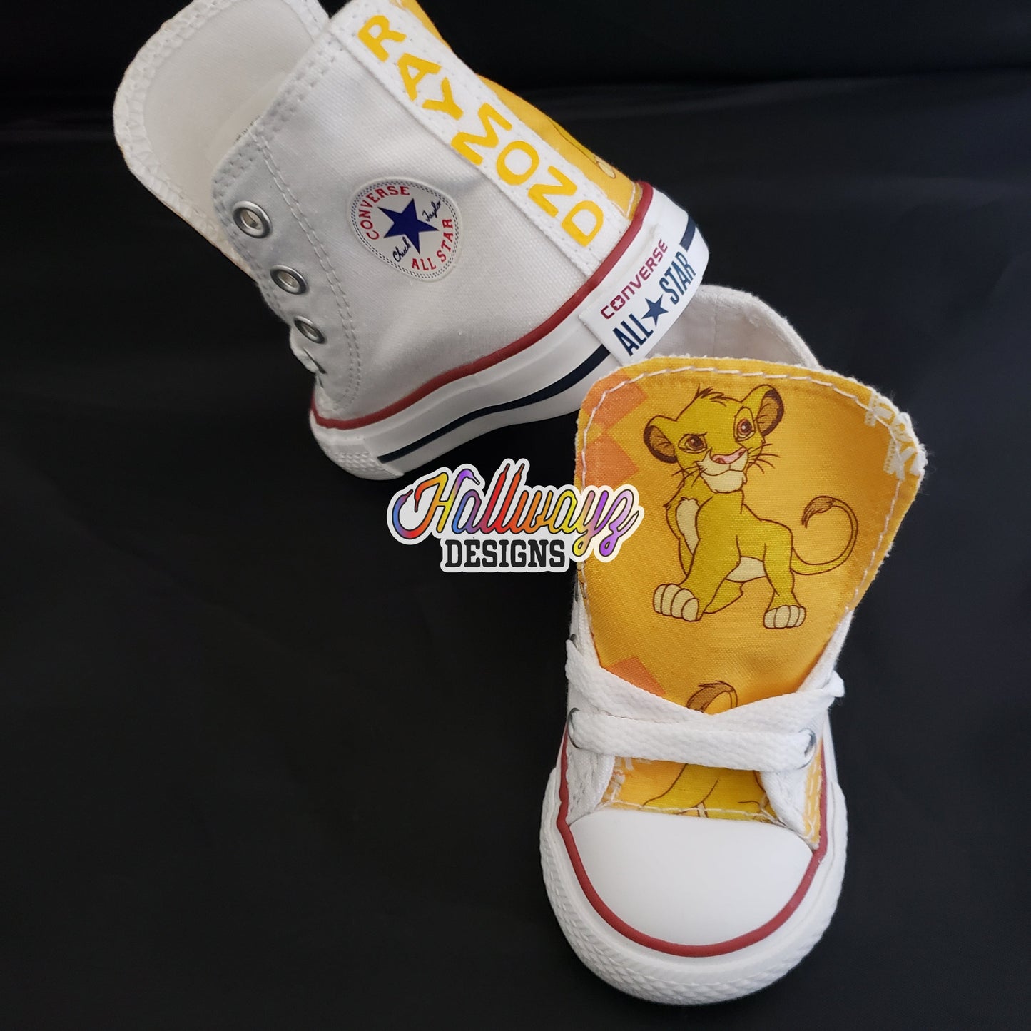 Lion King Simba Converse shoes