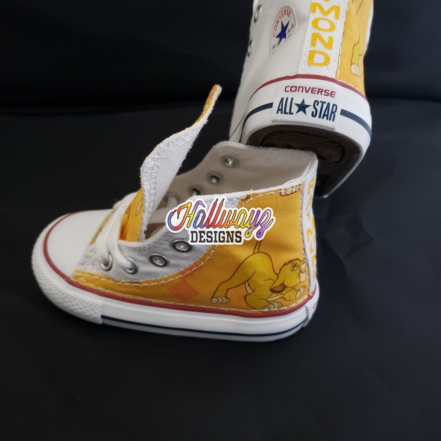 Lion King Simba Converse shoes