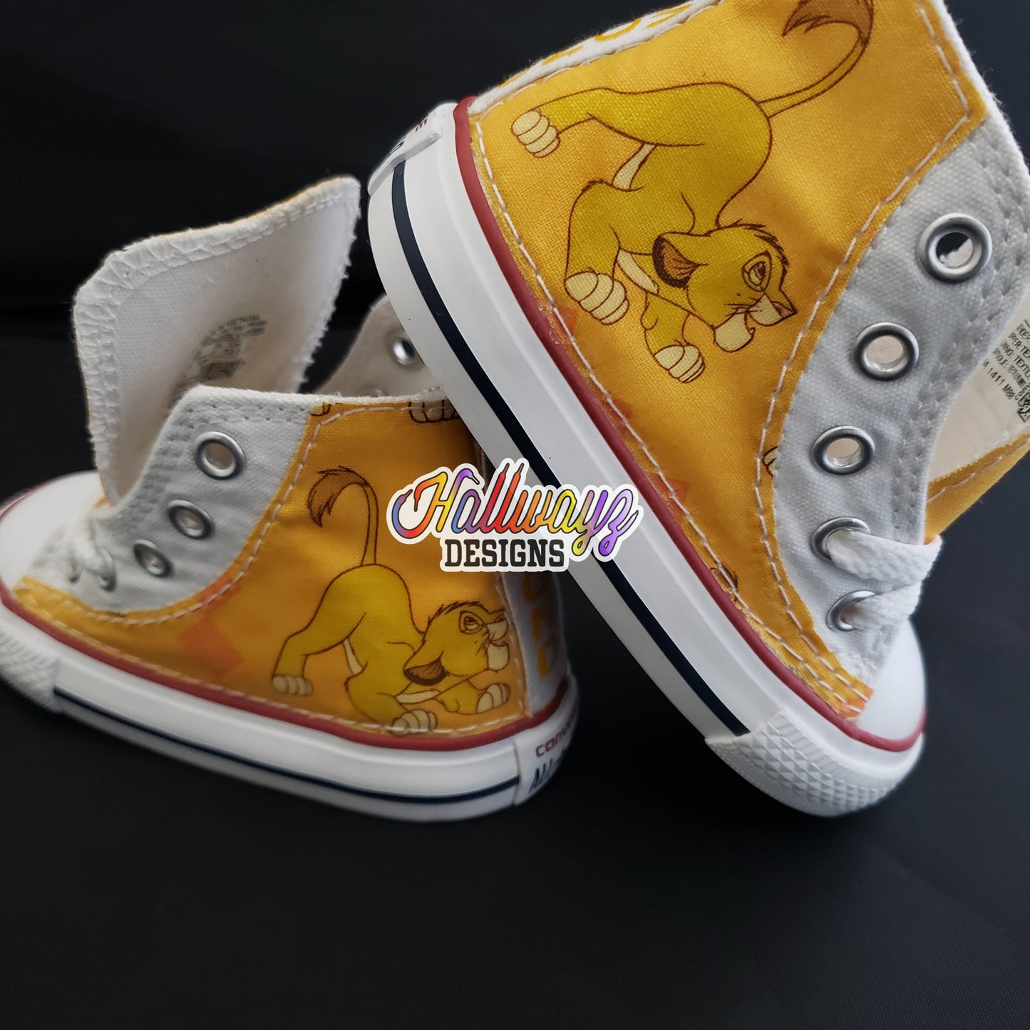 Lion King Simba Converse shoes