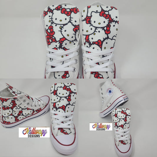 Hello Kitty Converse Shoes