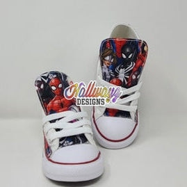 Custom Spidey verse Converse Shoes
