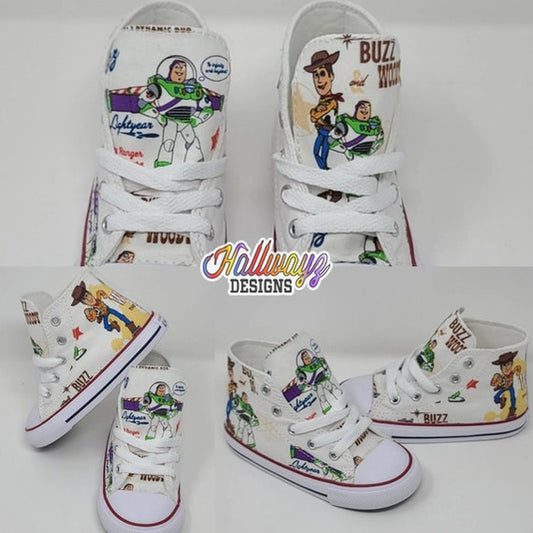 Custom Toy Story Converse Shoes