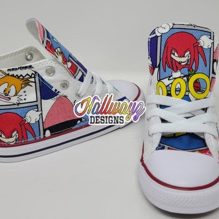Sonic the Hedgehog Converse Shoes