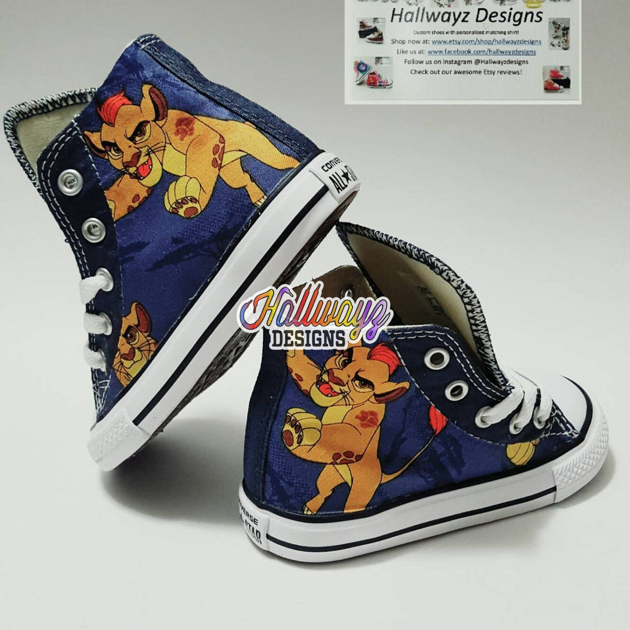 Lion Guard Converse Shoes