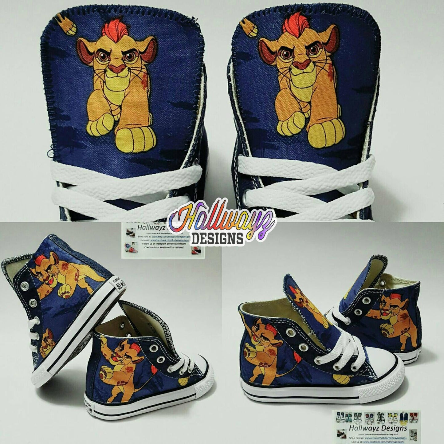 Lion Guard Converse Shoes