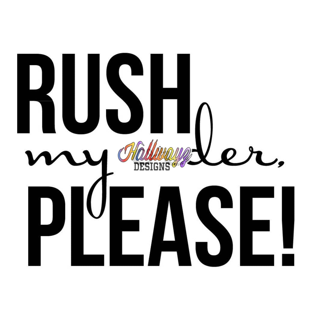 Upgrade: Rush order or expedite order with 10-14 days processing time
