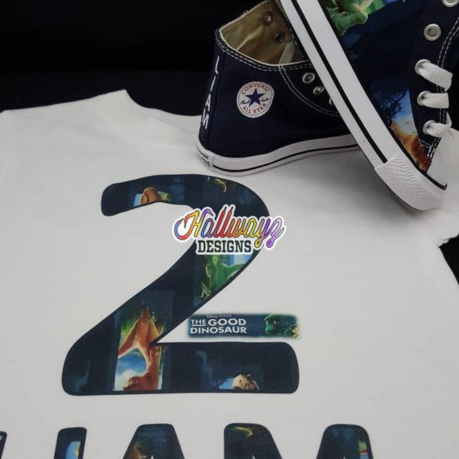 Good Dinosaur Converse Shoes Only