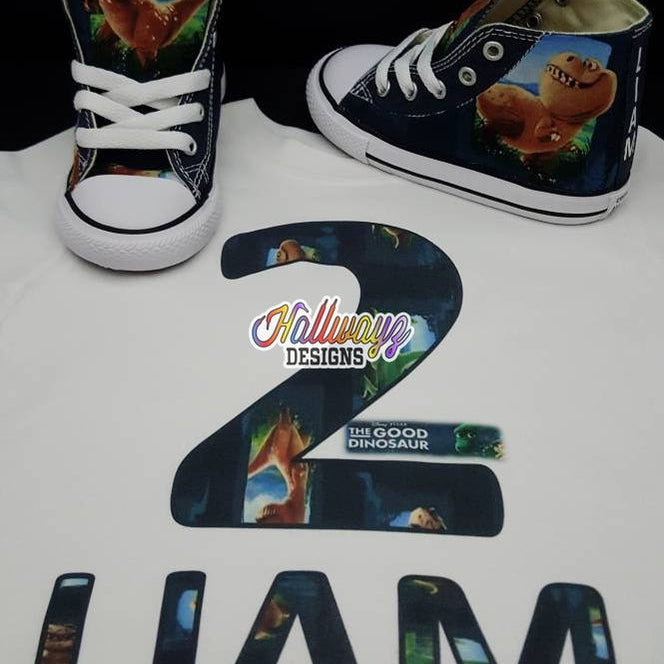 Good Dinosaur Converse Shoes Only