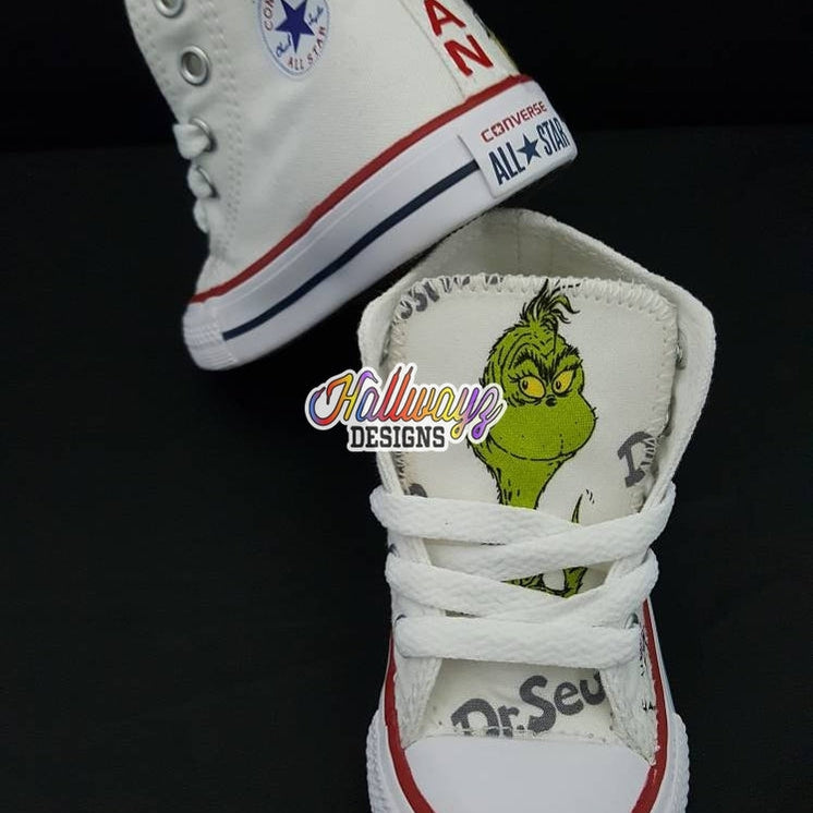 Dr.Seuss Converse Shoes