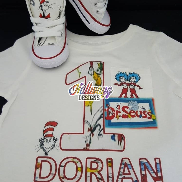 Dr.Seuss Converse Shoes