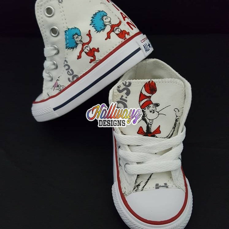 Dr.Seuss Converse Shoes