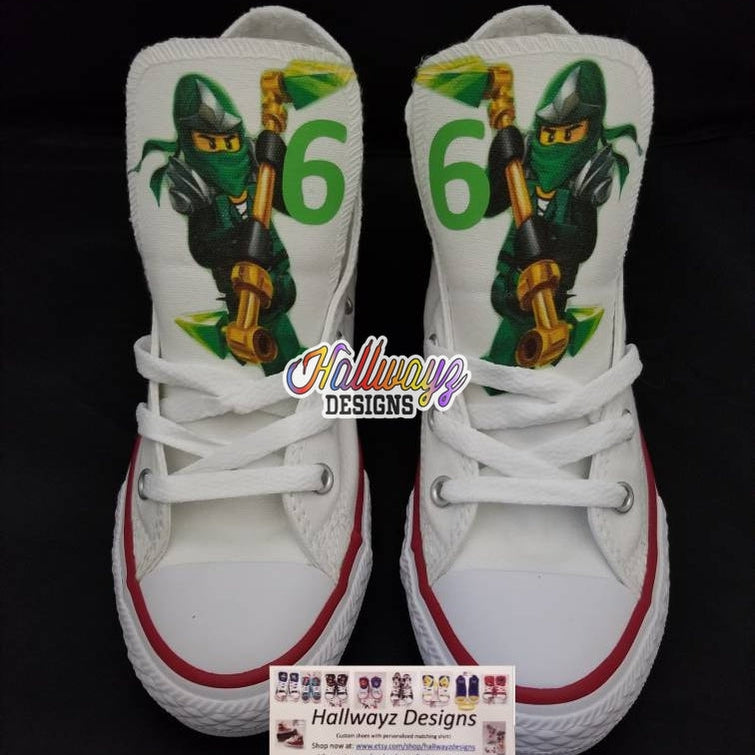 Lego Ninjago Lloyd Converse Shoes