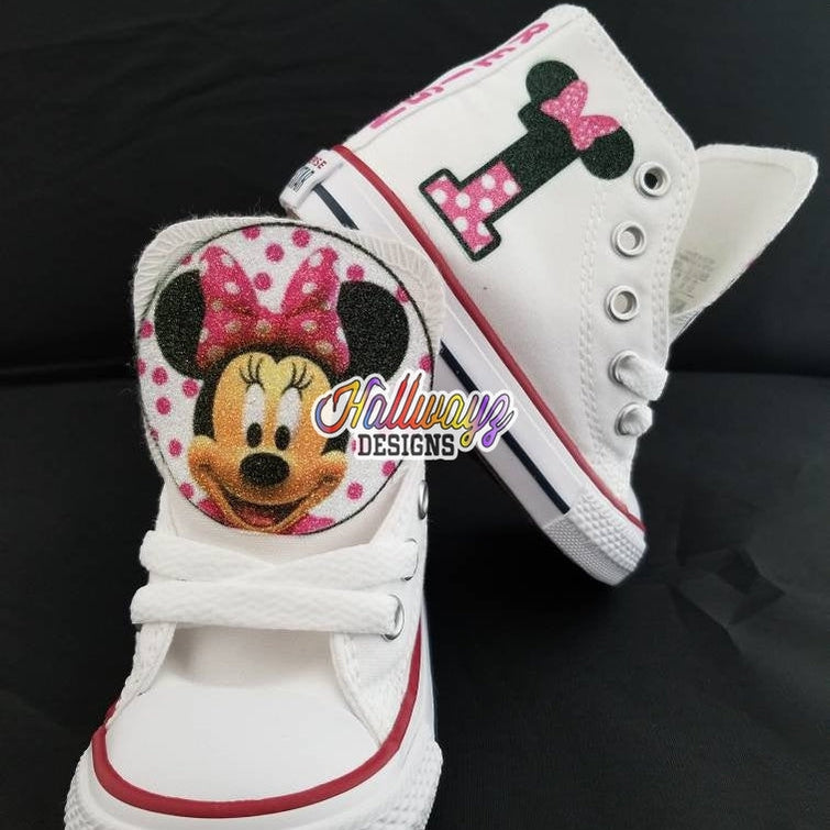 Minnie 1st Birthday Shoes