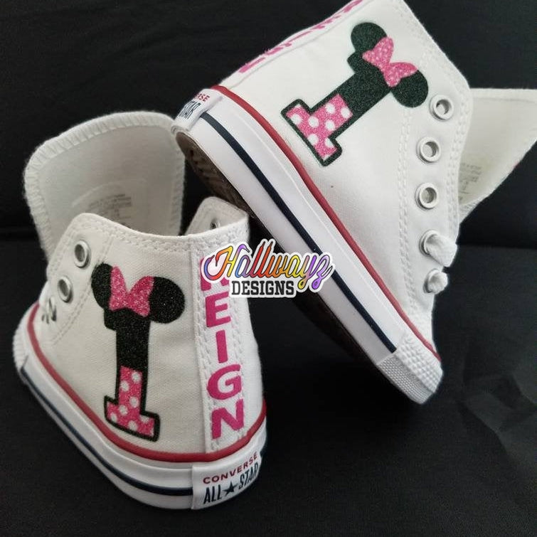Minnie 1st Birthday Shoes
