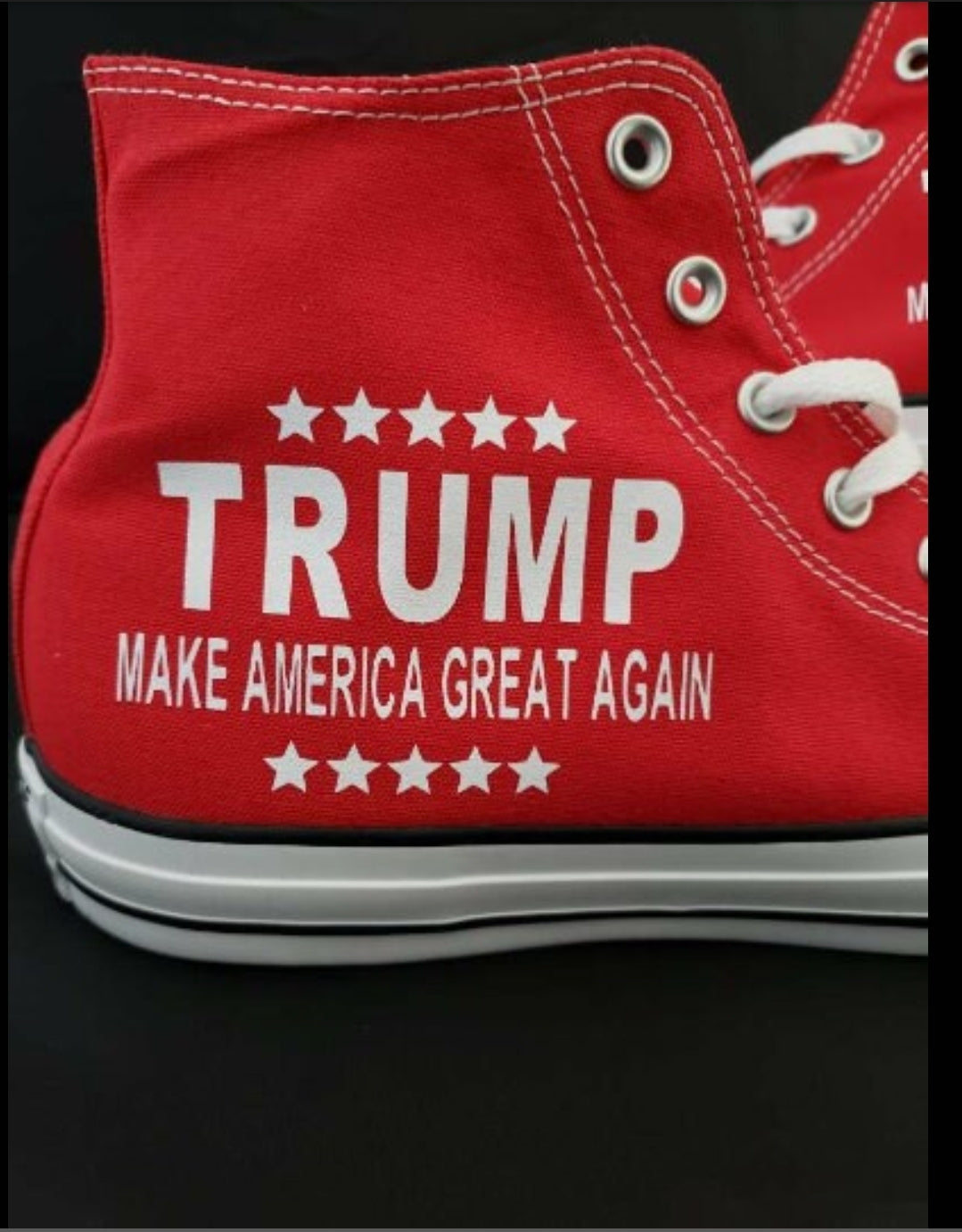 Trump Maga 2024 Converse Shoes Presidential Election Republican Party Red Unisex Sneaker Make America Great Again