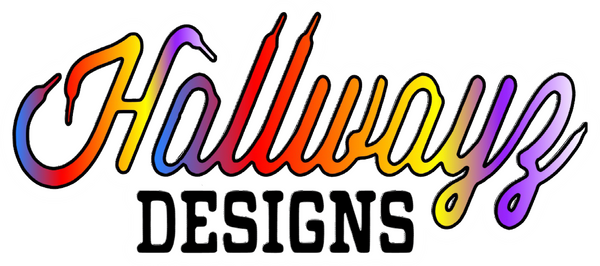 Hallwayz Designs custom logo for custom shoes apparel and gifts