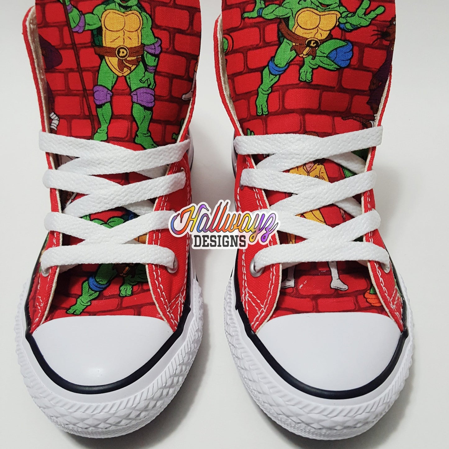 Red Tmnt Converse