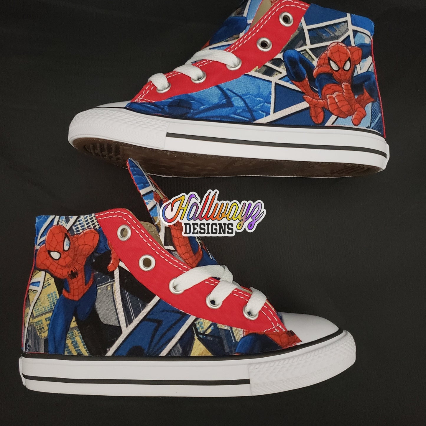 Spiderman Converse shoes