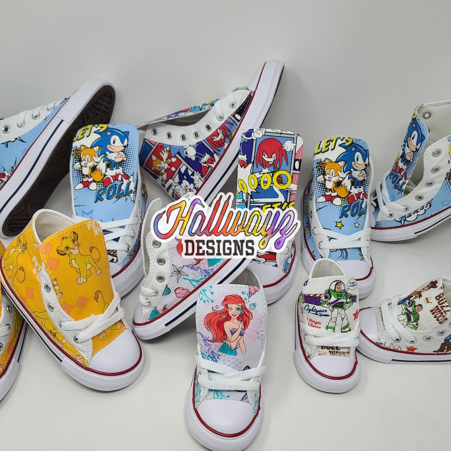 Sonic the hedgehog Converse Shoes