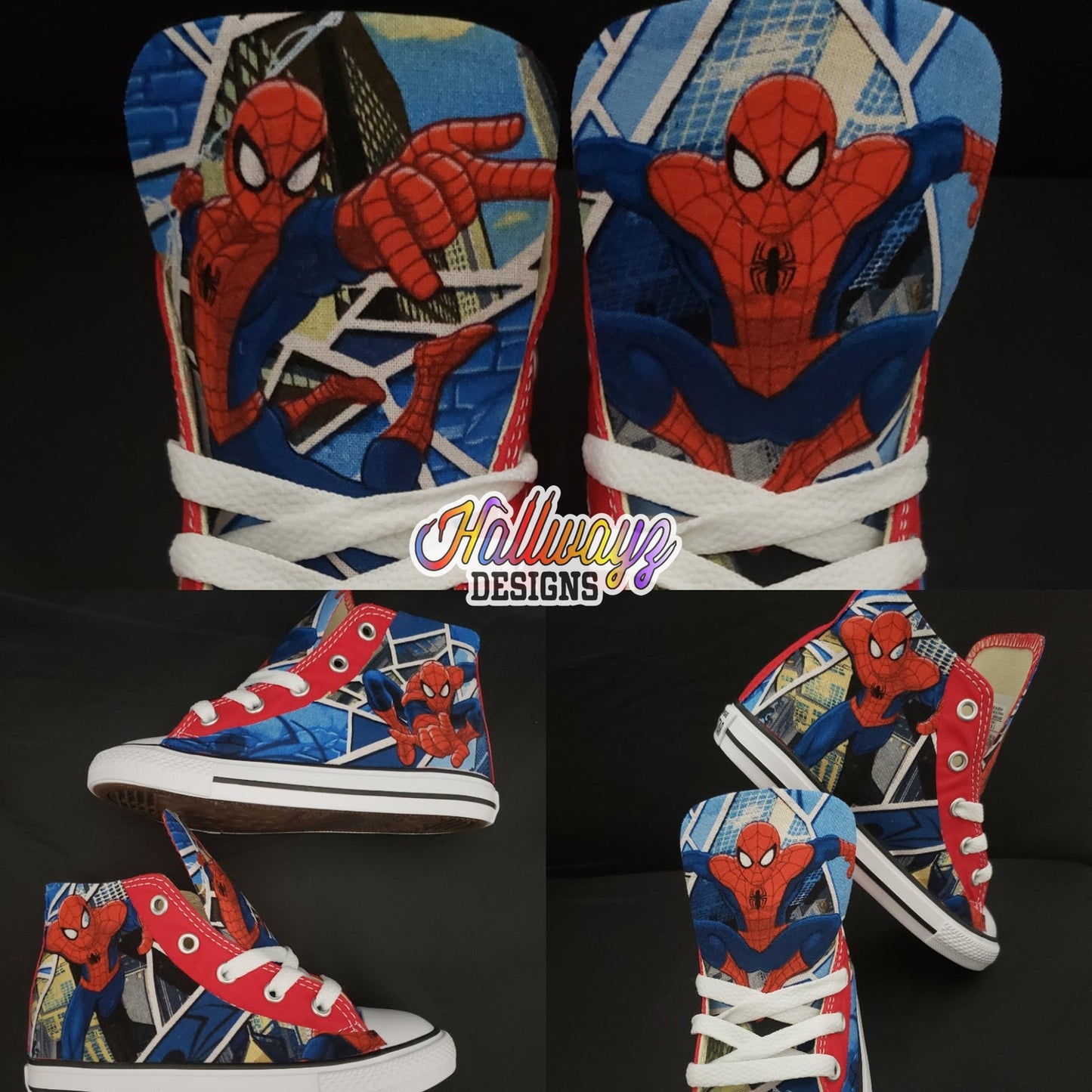 Spiderman Converse shoes