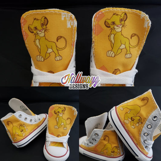 Lion King Simba Converse shoes