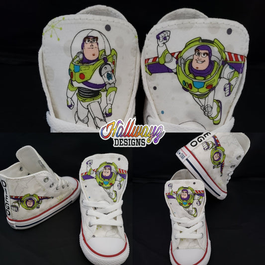 Toy story buzz lightyear Converse shoes