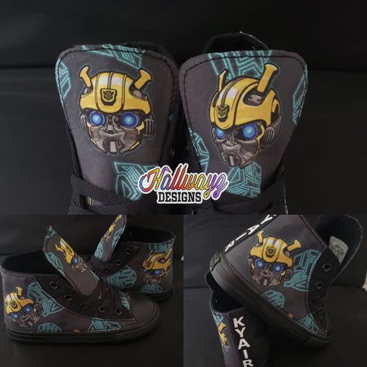 Transformers Bumblebee Converse shoes