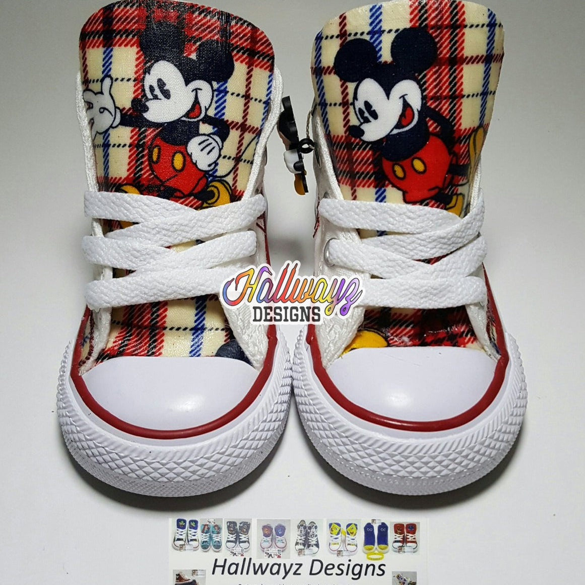 Mickey Mouse Converse Shoes