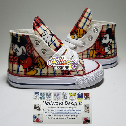 Mickey Mouse Converse Shoes