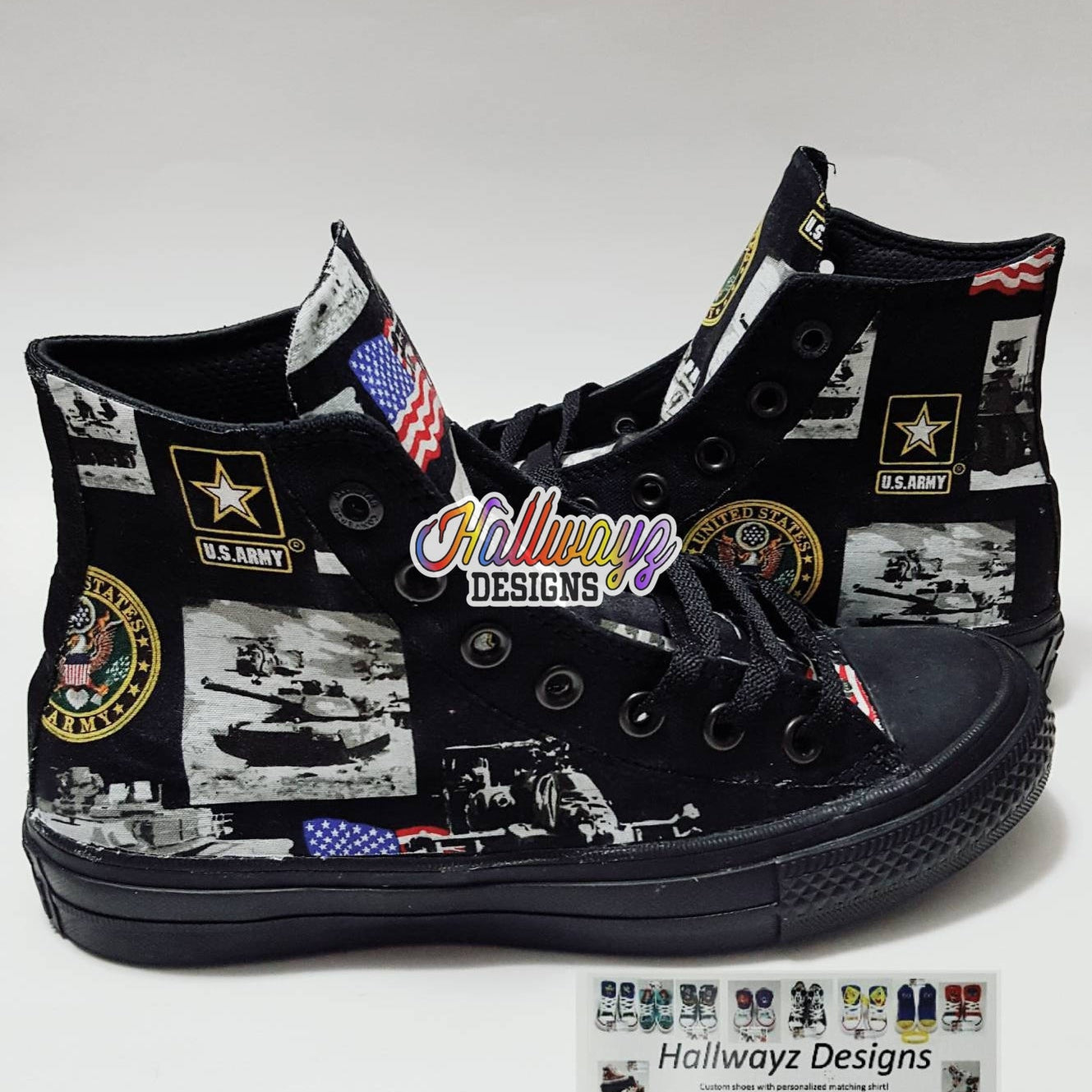 United States Army Converse Shoe
