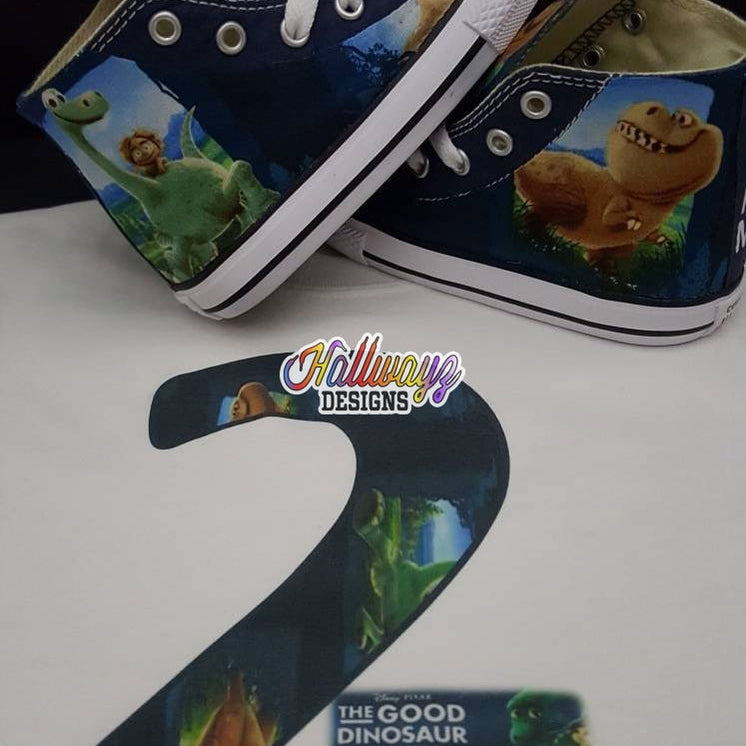 Good Dinosaur Converse Shoes Only