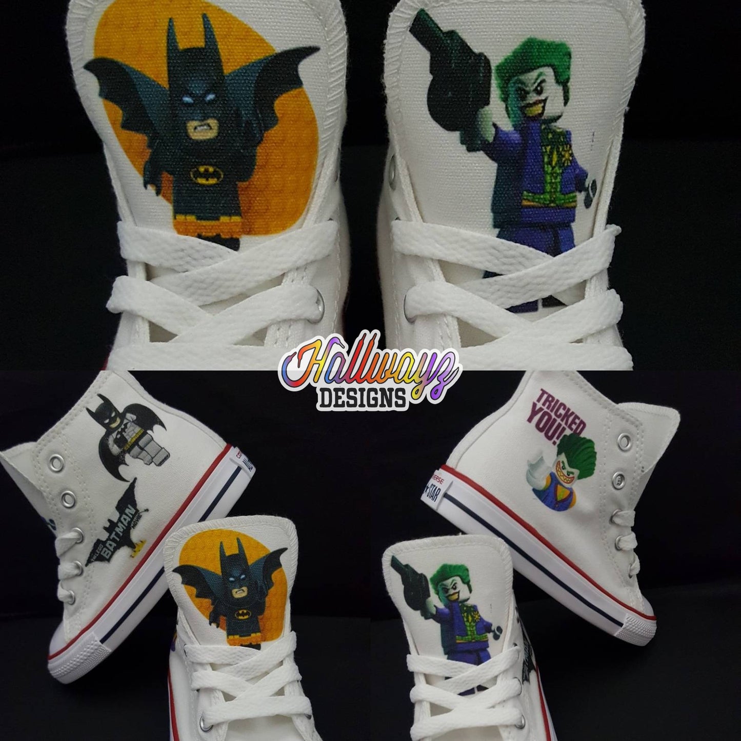 Lego Batman Joker Converse Shoes