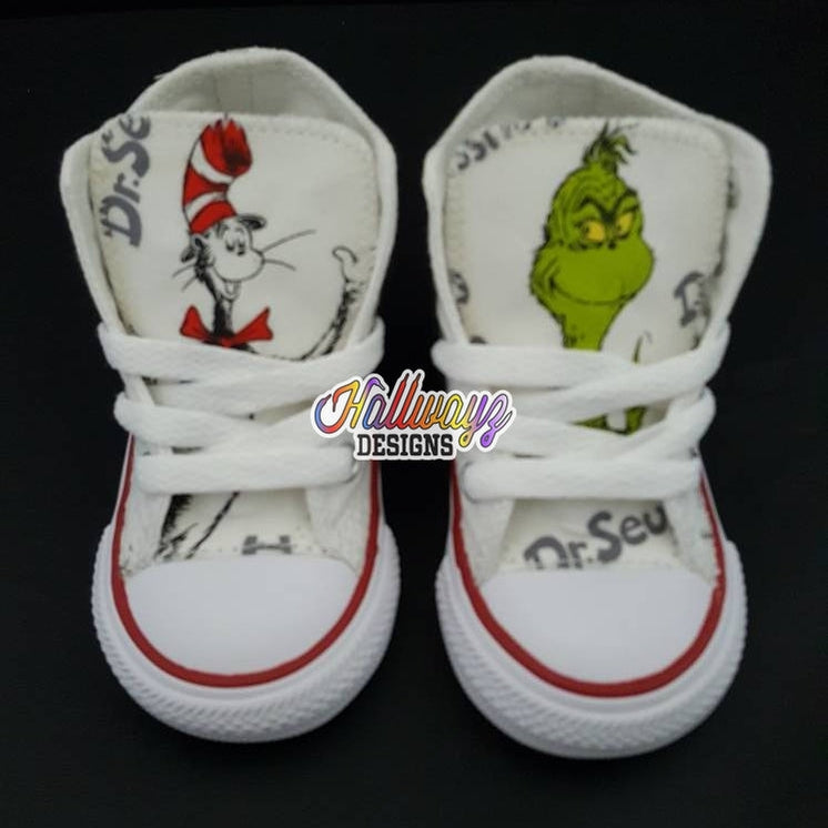 Dr.Seuss Converse Shoes