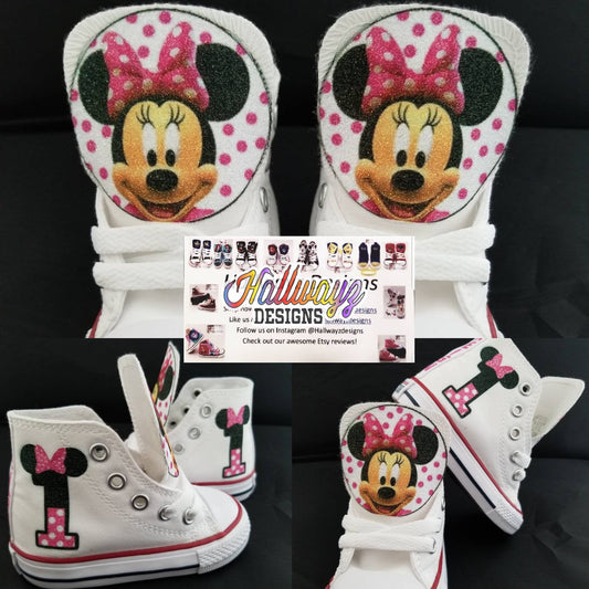 Minnie 1st Birthday Shoes